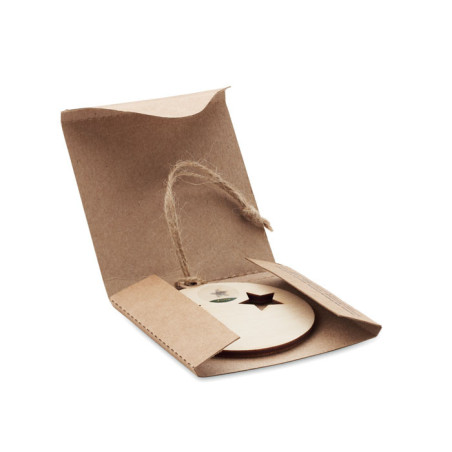 Suspension de Noël en bois Roseed 