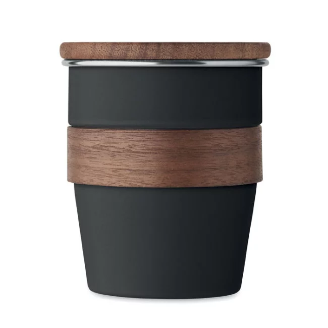 Gobelet en acier inox recyclé Walnut 350 ml 