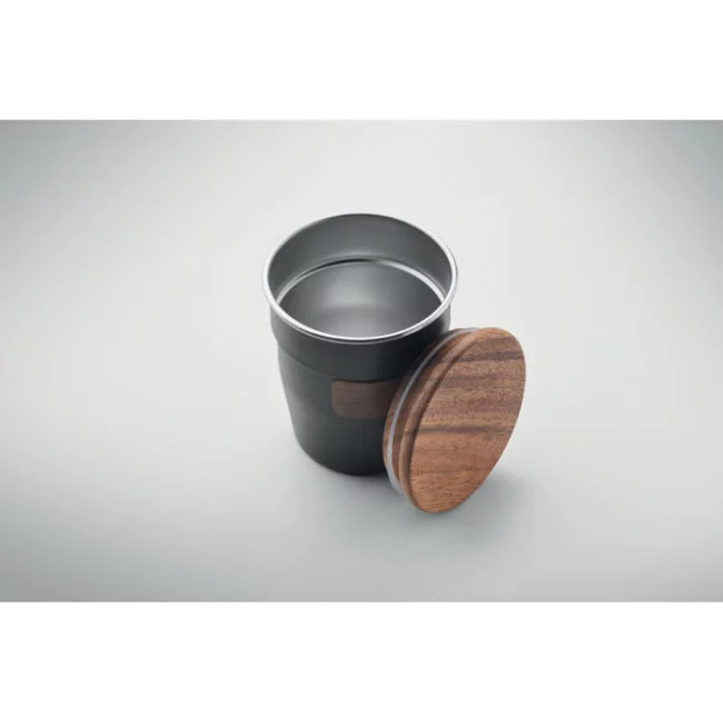 Gobelet en acier inox recyclé Walnut 350 ml 