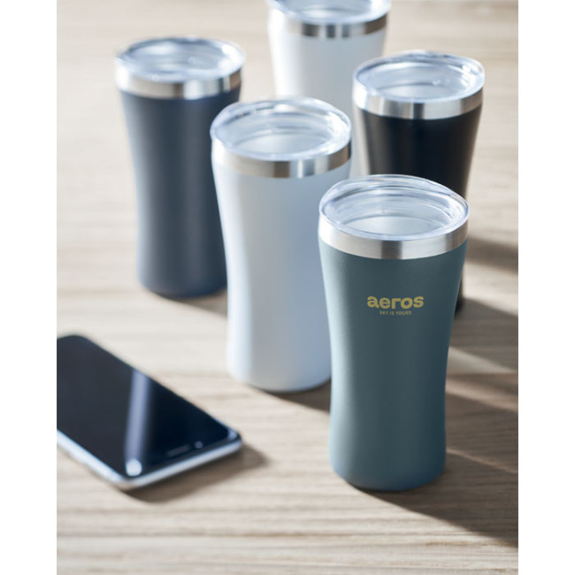 Gobelet double paroi inox recyclé OZ 160 ml 