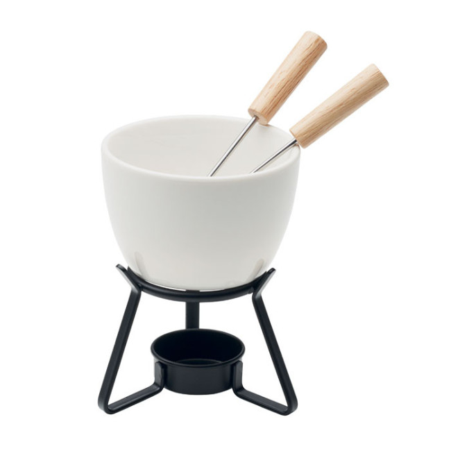 Petit service à fondue personnalisé Kase 