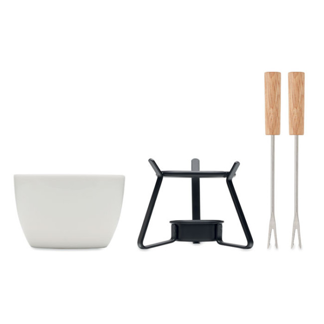 Petit service à fondue personnalisé Kase 