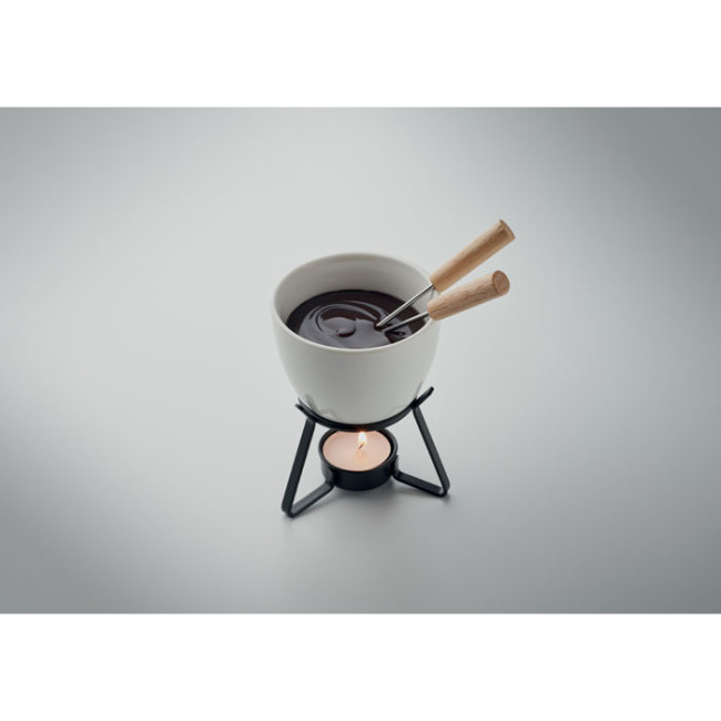Petit service à fondue personnalisé Kase 