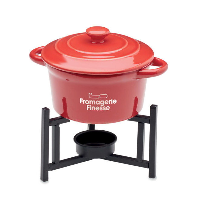 Service à fondue en céramique pour deux Big Kase 