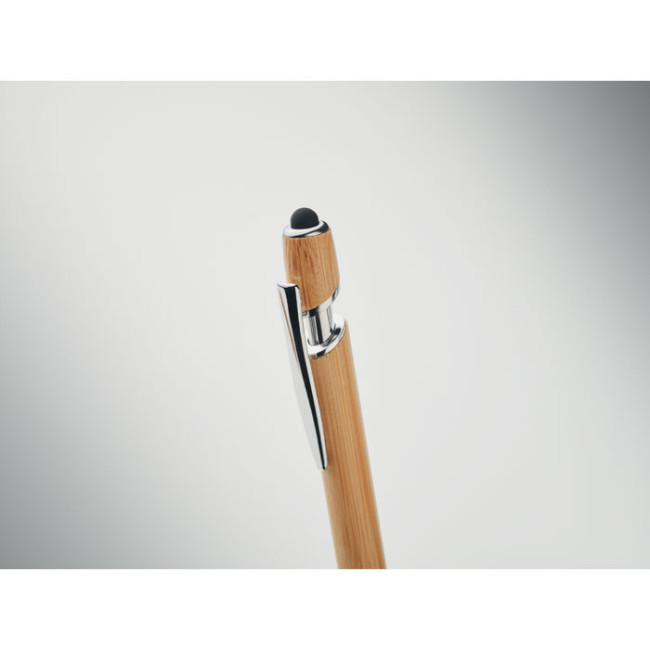 Stylo bille en bambou Renne 