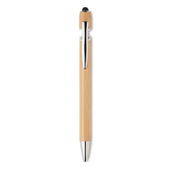 Stylo bille en bambou Renne 