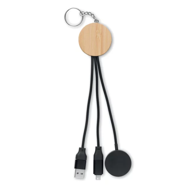 Porte-clés câble de charge personnalisé Bule 