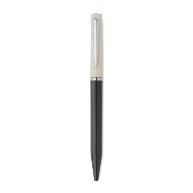 Stylo personnalisé paille de blé et ABS Maipen 