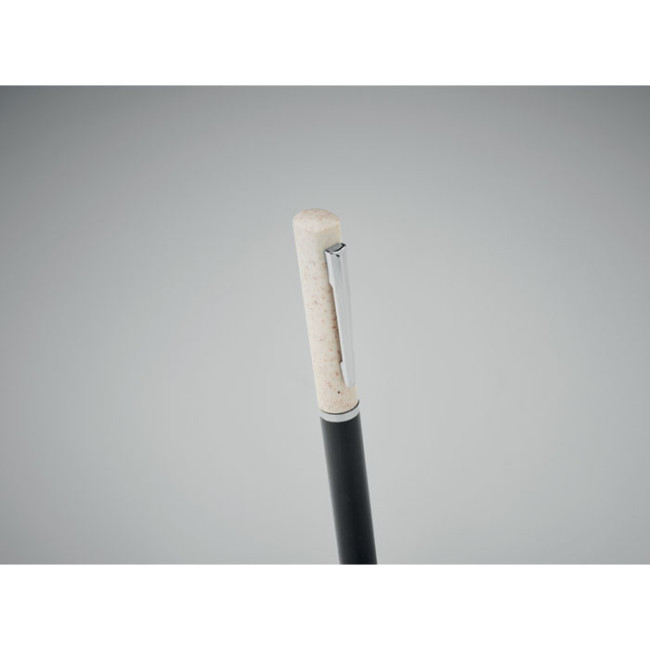 Stylo personnalisé paille de blé et ABS Maipen 