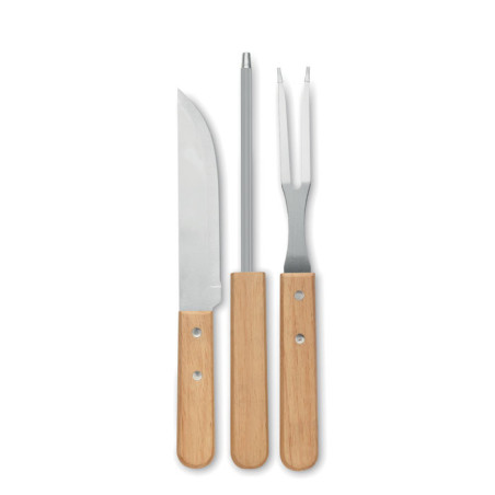 Set ustensiles barbecue personnalisé Tooldera 