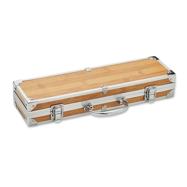 Set ustensiles barbecue personnalisé Tooldera 