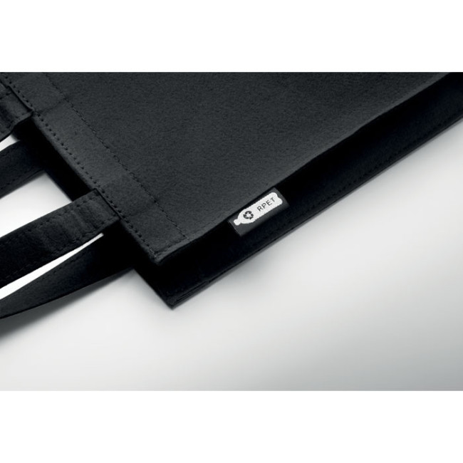 Petit sac cadeau personnalisé en feutre RPET Feltote 
