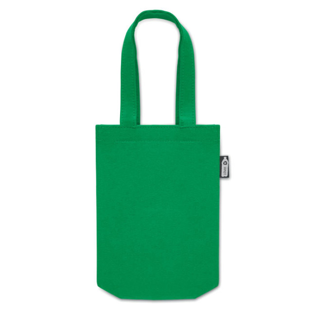 Petit sac cadeau personnalisé en feutre RPET Feltote 