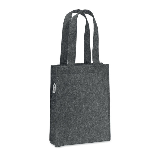 Petit sac cadeau personnalisé en feutre RPET Feltote 