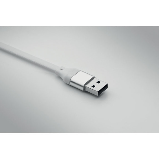 Porte-clés multicâble publicitaire Cabo 