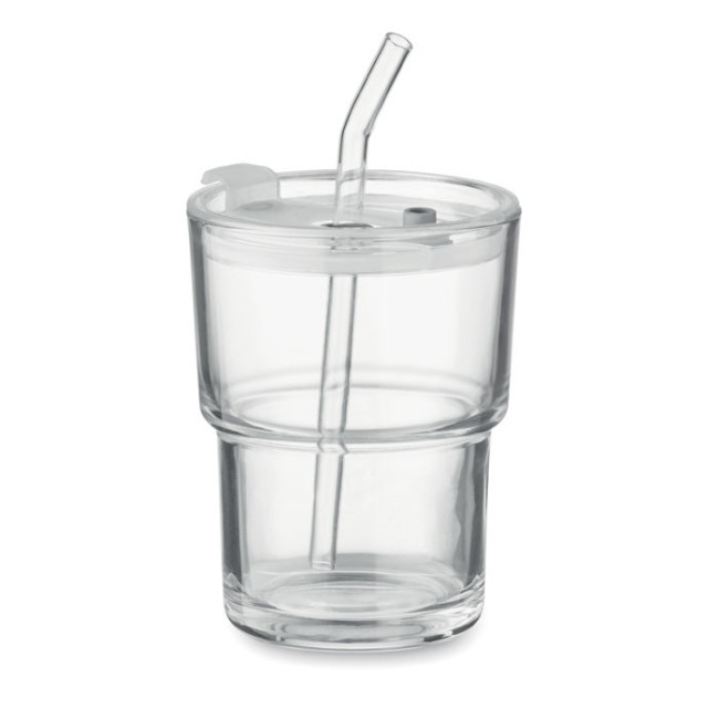 Gobelet personnalisé avec paille Sip 400 ml 