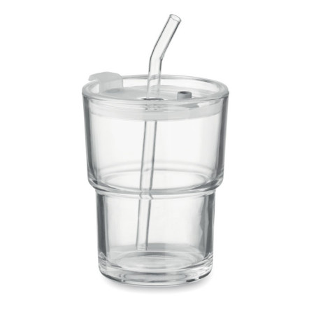 Gobelet personnalisé avec paille Sip 400 ml 