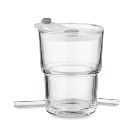 Gobelet personnalisé avec paille Sip 400 ml 