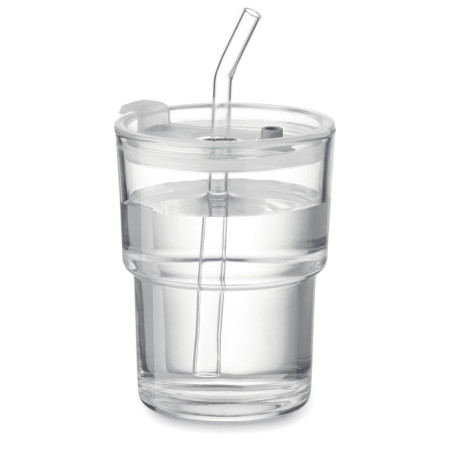 Gobelet personnalisé avec paille Sip 400 ml 