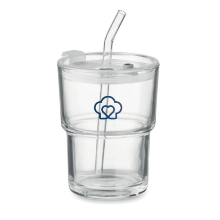 Gobelet personnalisé avec paille Sip 400 ml 