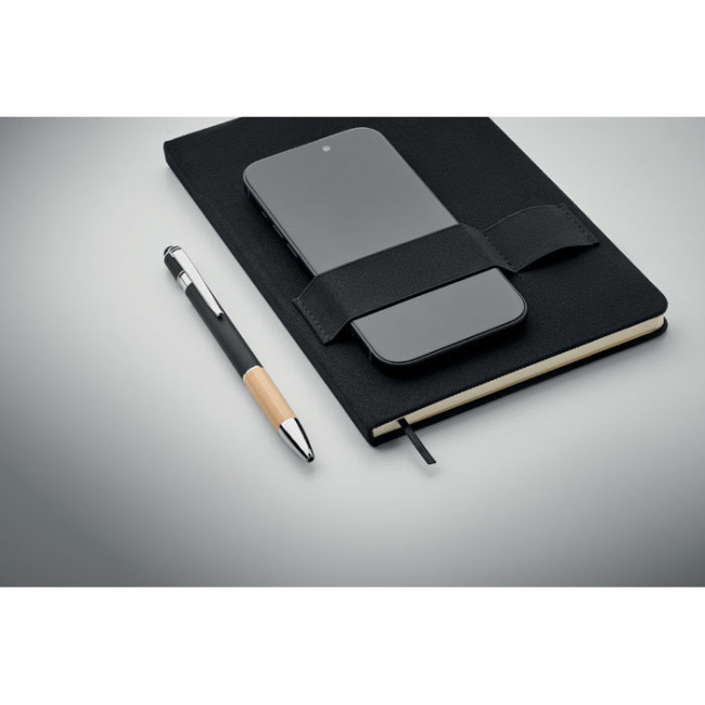 Carnet A5 support téléphone Nota 