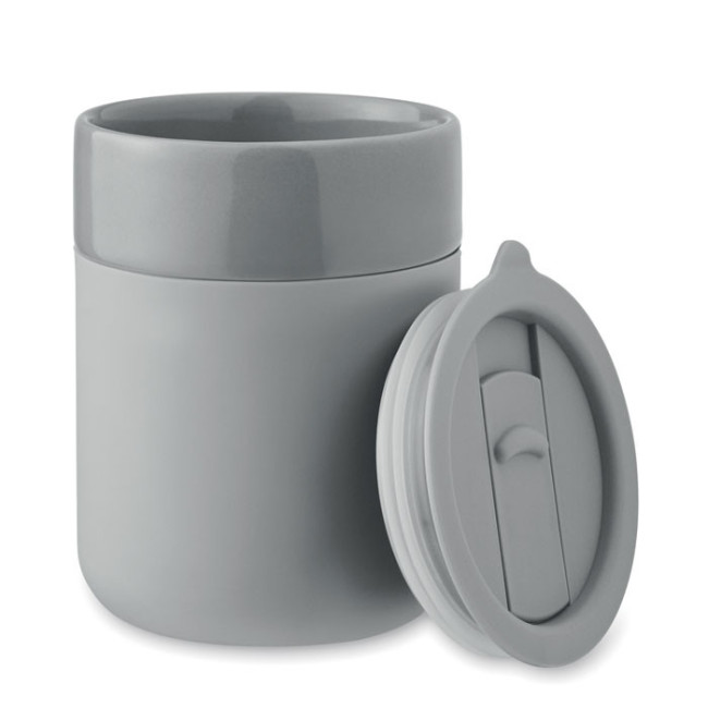 Gobelet personnalisé céramique Qeram 330 ml 