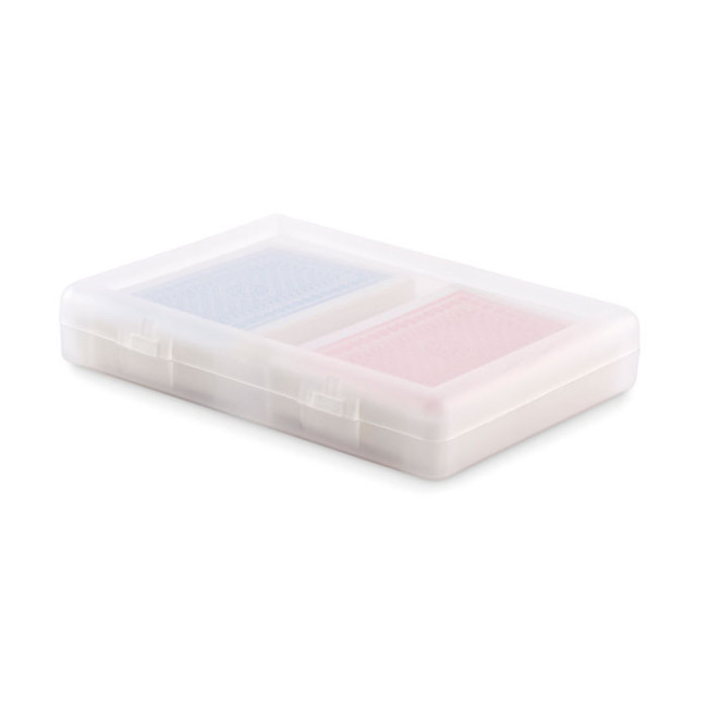 Ensemble 2 jeux de cartes Playcard 