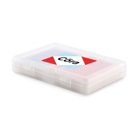 Ensemble 2 jeux de cartes Playcard 