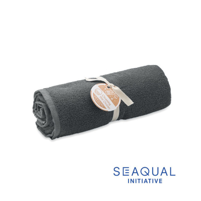 Serviette de bain personnalisable SEAQUAL® Sand (70x140 cm) 