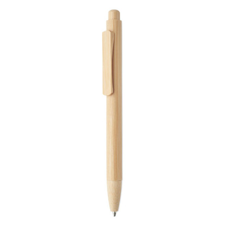 Stylo bille personnalisé en bambou Mambo 