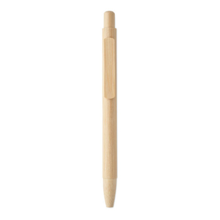 Stylo bille personnalisé en bambou Mambo 