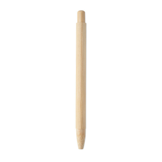 Stylo bille personnalisé en bambou Mambo 