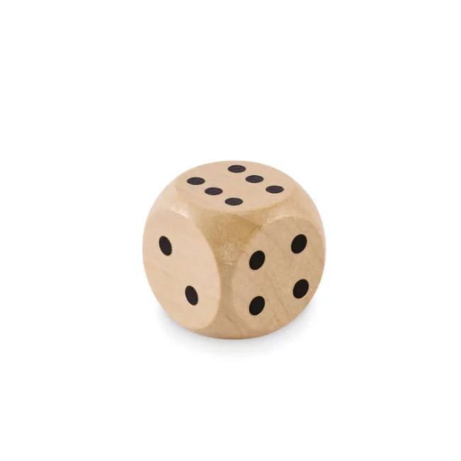 Dé personnalisé en bois de schima Dadin 