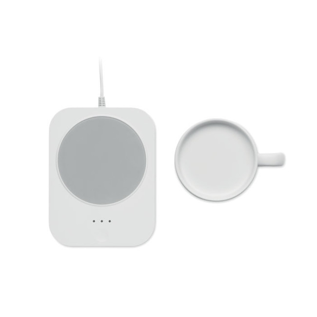 Chargeur sans fil chauffe tasse et mug en céramique 250 ml 