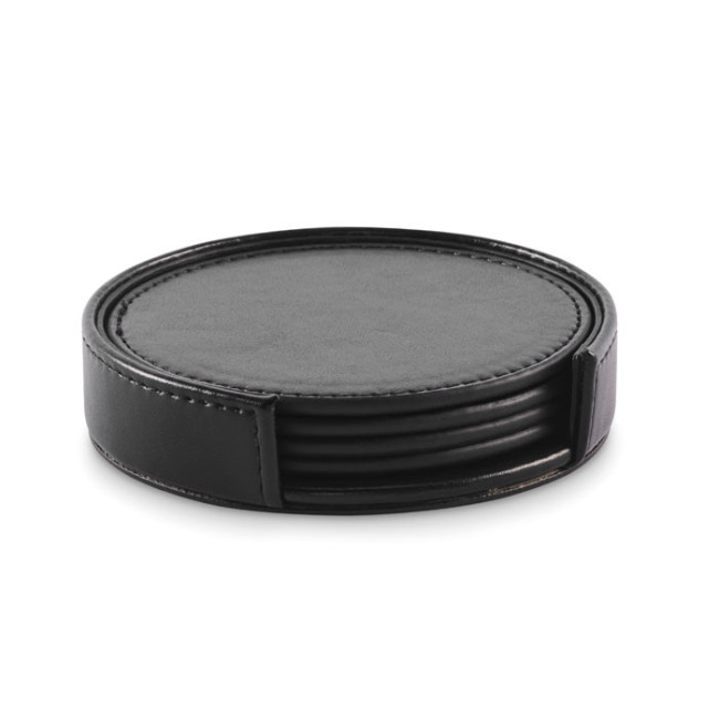 Lot de 4 sous-verres personnalisables en PU Posa 