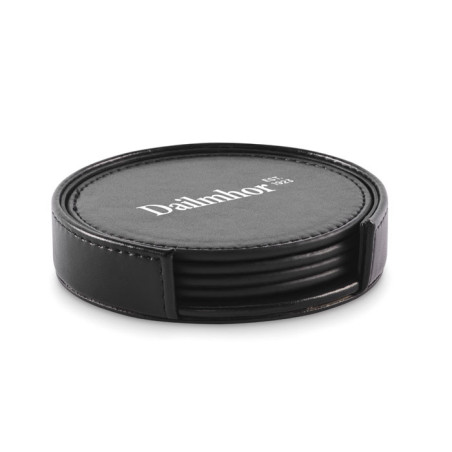Lot de 4 sous-verres personnalisables en PU Posa 