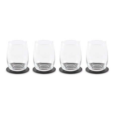 Lot de 4 sous-verres personnalisables en PU Posa 