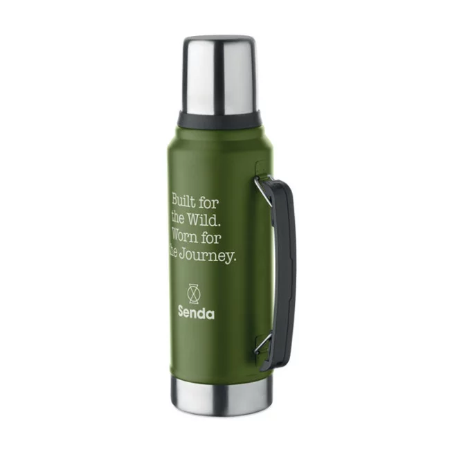 Thermos personnalisé en inox recyclé Nyima 1L 