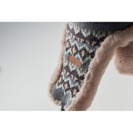 Bonnet cache-oreilles personnalisé Yulong 