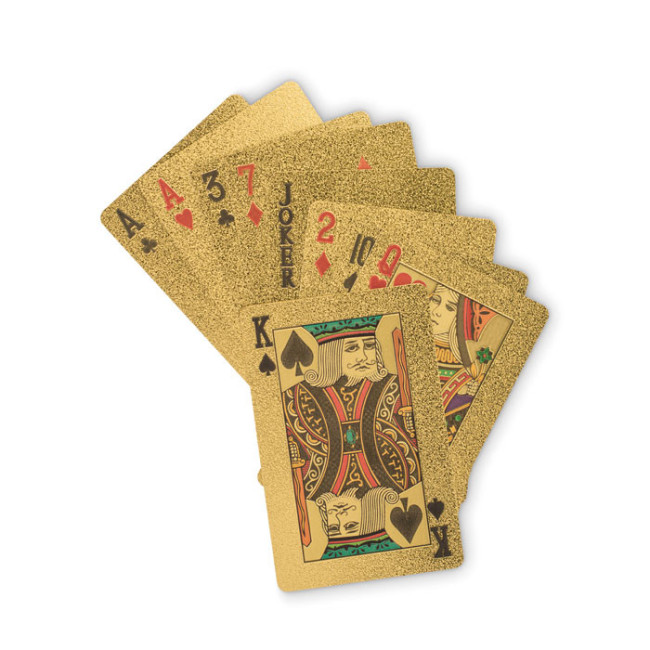 Cartes à jouer publicitaires étanches AS 