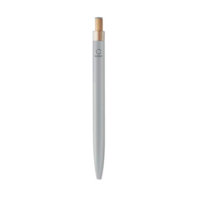 Stylo personnalisé en aluminium recyclé Bergamo ++ 