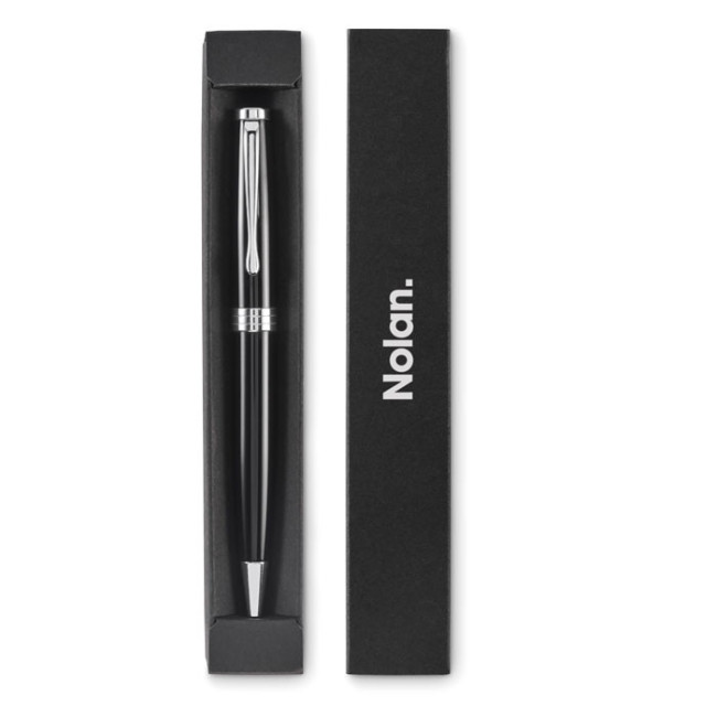 Stylo personnalisé en acier inoxydable recyclé Lyon 