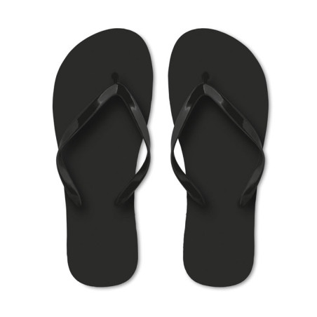 Tongs de plage publicitaires en PE taille M 