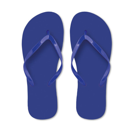 Tongs de plage publicitaires en PE taille M 