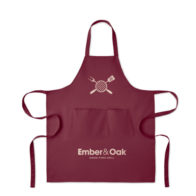 Tablier personnalisable en coton bio Gamma 