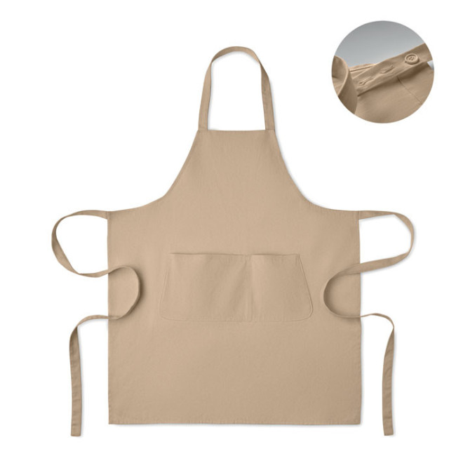 Tablier personnalisable en coton bio Gamma 