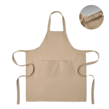 Tablier personnalisable en coton bio Gamma 