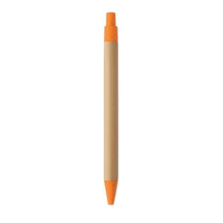 Stylo bille publicitaire en bambou Itea Colour 