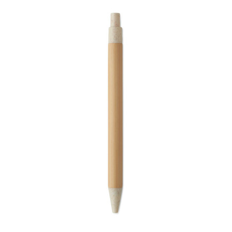 Stylo bille publicitaire en bambou Itea Colour 