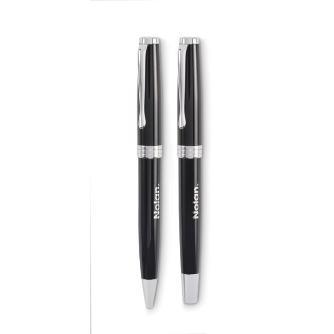 Set de 2 stylos publicitaires Lyon 